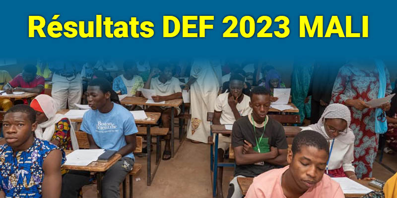 Tous les résultats du DEF 2023 au Mali (Listes PDF)