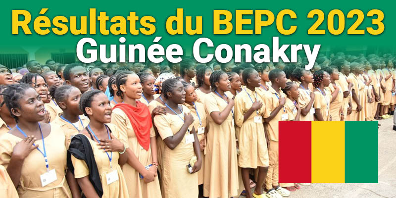 Résultats du BEPC 2023 en Guinée - Toutes les listes PDF d'admis par Région